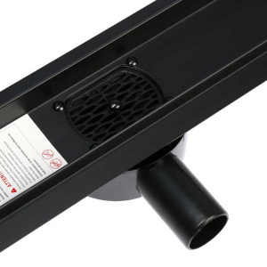 Душевой трап Tim BAD554002BK / BAD555002BK / BAD556002BK / BAD557002BK / BAD558002BK, 40 см