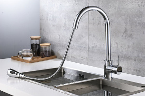 Смеситель для кухонной мойки Ledeme L6155