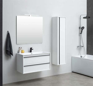 Тумба под умывальник Aquanet Lino 60 / 70 / 80 / 90 белый матовый, 60, белый матовый