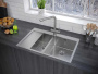 Кухонная мойка Paulmark Kroner PM227851-BSL / PM227851-BSR
