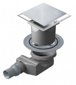 Душевой трап Pestan Confluo Standart Plate 4 2 in 1, 10х10 см