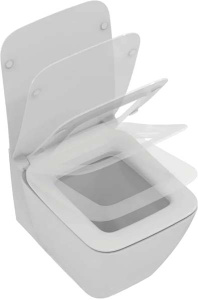 Подвесной унитаз Ideal Standard Strada II AquaBlade T359601 безободковый с крышкой SoftClose T360101