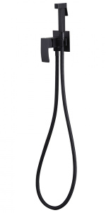 Смеситель встраиваемый Abber Wasserfall AF8625B с гигиеническим душем