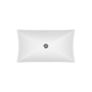 Умывальник Whitecross Coral белый матовый Solid Surface