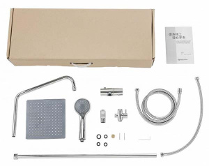 Душевая стойка Bravat Fit S D283CP-2A-RUS