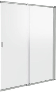Душевая шторка на ванну Good Door Screen SLR C-CH, 80х140, прозрачный