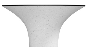 Умывальник Wellsee Crepe de France 336704000 / 336705000 / 336706000, 36х36, белый, черный