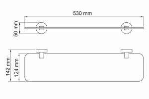 Полка Wasserkraft Asphe K-77724