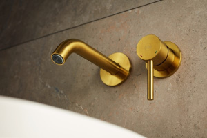 Смеситель встраиваемый Armatura Moza Gold 5039-810-31