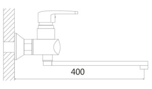 Смеситель для ванны Shevanik S5072T