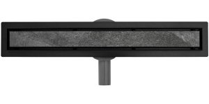 Душевой трап Rea Pure Neo Pro Black двусторонний 50 / 60 / 70 / 80 / 90 / 100, 50 см