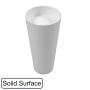Умывальник Whitecross Air белый матовый Solid Surface