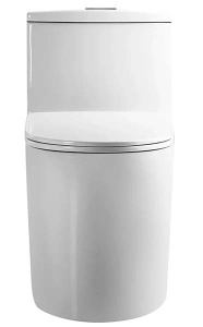 Напольный унитаз Gid Tr2203 с сиденьем Soft Close, белый