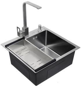 Кухонная мойка Avina Zepein ZP5048 с коландером и дозатором