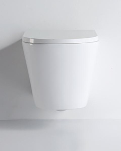 Подвесной унитаз CeramaLux NS 5178 безободковый (с крышкой SoftClose)