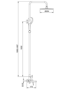 Душевая стойка Gappo G2499-33