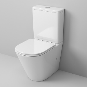 Напольный унитаз Grossman GR-4450S / GR-4450МS безободковый с крышкой Slim, белый