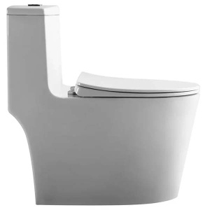 Напольный унитаз Gid Tr2203 с сиденьем Soft Close, белый