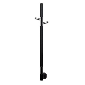 Полотенцесушитель Gloss&Reiter Е2 ENKEL.E2.L.15х75.H2.TIMER.BLACK-CHROME.СМ1 электрический (таймер)