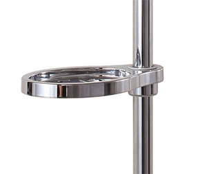 Душевая штанга Bravat D150CP-1 с мыльницей
