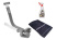 Акриловая ванна Polimat Zoe черный матовый
