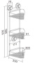 Полка Ledeme L3728-3