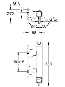 Смеситель для душа Grohe Grandera 23316000