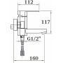 Смеситель для ванны Ganzer GZ06031-Е
