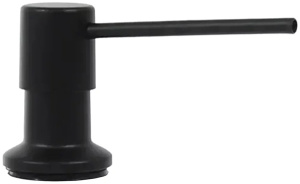 Дозатор для моющих средств Rea black matt round BAT-05000