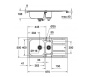 Кухонная мойка Grohe K400 31567SD0 оборачиваемая