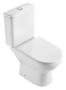Напольный унитаз Gid Tn2123 с сиденьем Soft Close, белый