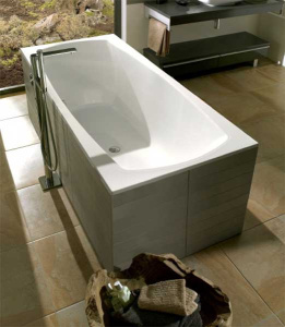 Квариловая ванна Villeroy & Boch My Art 180, 180х80, белый