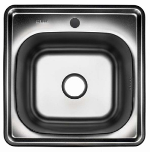 Кухонная мойка Stellar S94848D / S94848E, 48х48, декор