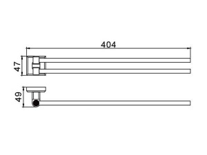 Держатель для полотенец Gappo G3812