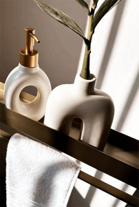 Полка Rea SF01-600-BG Brush Gold REA-06003