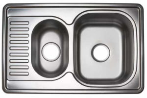 Кухонная мойка Stellar S978502D / S978502MD, 78х50, декор