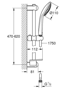Душевой гарнитур Grohe Euphoria Champagne 27232001