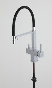 Cмеситель для кухонной мойки Gappo G4395-50 / G4395-53 / G4395-56 под фильтр, хром, черный