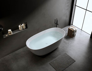 Ванна из искусственного камня Timo SATU1450 / SATU1555 / SATU1650 / SATU1750  Solid Surface