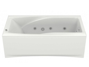 Гидромассажная ванна BAS Эвита (гидромассаж серия Flat)