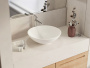 Умывальник Whitecross Jade белый матовый Solid Surface
