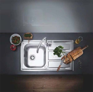 Кухонная мойка Grohe K400+ 31568SD0 оборачиваемая