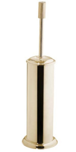 Ершик для унитаза Boheme Royal Cristal 10928-G / 10928-G-B, золото, белые кристаллы