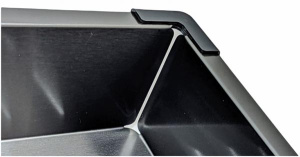Кухонная мойка Gerhans K36045B c коландером и дозатором