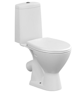 Напольный унитаз Cersanit Just 031 (S-KO-JUS031-3/6-PL-W), белый