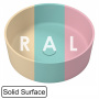 Умывальник Whitecross Agate RAL матовый Solid Surface