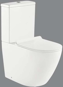 Напольный унитаз BelBagno Sfera-R BB2141CPR безободковый, белый