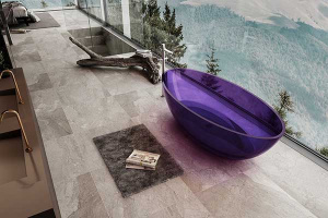 Ванна из полиэфирной смолы Abber Kristall AT9702Amethyst