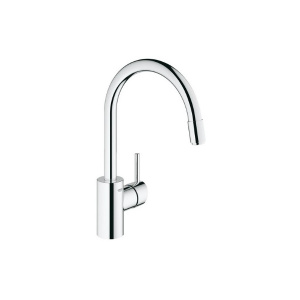 Кухонная мойка Grohe K400 31566SD0 + смеситель Grohe Concetto 32663001