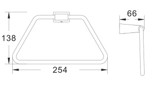 Держатель для полотенец Shevanik SG5706